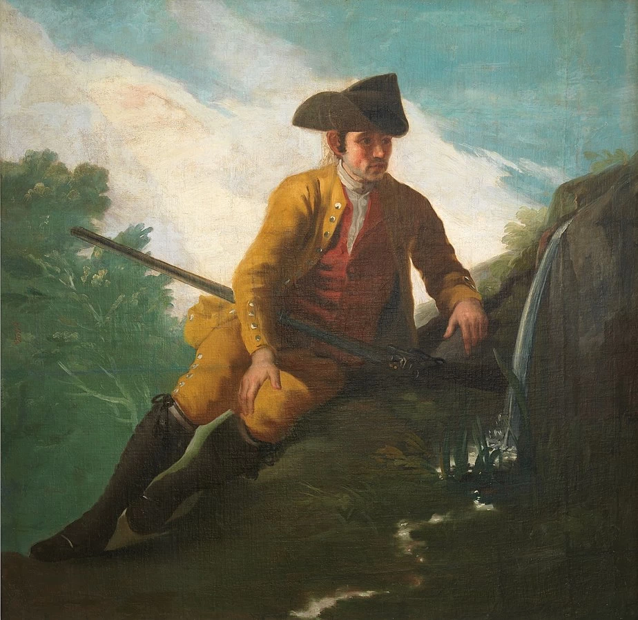 Francisco de Goya y Lucientes - 313, Cacciatore accanto ad una fontana, Museo del Prado, Madrid